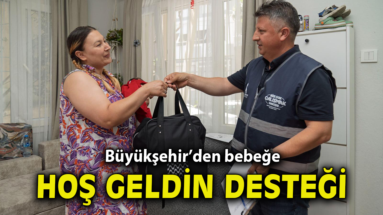 Anneye yalnız değilsin, bebeğe hoş geldin desteği