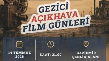 Gezici Açıkhava Film Günleri İzmir'i dolaşıyor