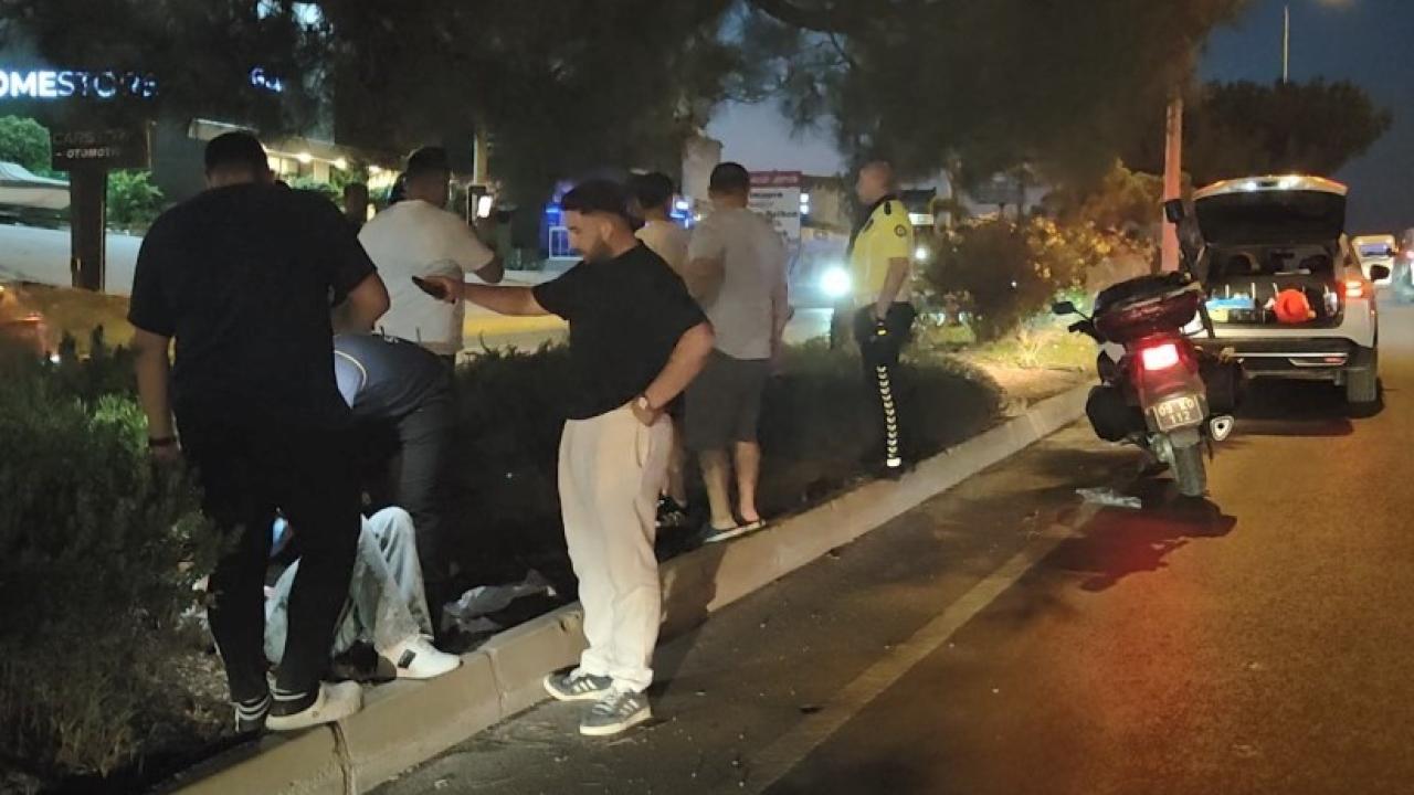 Otomobil sürücüsünün kaçtığı kazada bir kişi yaralandı